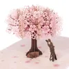 CraftWerk 3D Pop-Up Karte Japanische Kirschblüten - Produktbild-Vorschau 2
