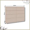 YUMEBLY | Kommode mit 8 Schubladen 120x97x40 cm Schrank für Produktbild-Vorschau 3