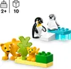LEGO DUPLO Wildtier-Familien: Pinguine und Löwen – Produktbild-Vorschau 3