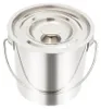 Stahleimer - Edelstahl Eimer 6 l - Mit Deckel und Henkel - Produktbild-Vorschau 1