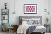 MuchoWow® MuchoWow® Gerahmtes Poster Himbeere - Muster - Produktbild-Vorschau 7