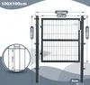 A diagram showing the dimensions of a garden gate. Produktbild-Vorschau