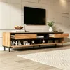 Merax TV Lowboard mit 2 Schubladen und 2 Klapptüren, Produktbild-Vorschau 4