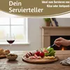 LS-LebenStil XL Fleischteller 30cm Rund Akazie Holz Produktbild-Vorschau 6