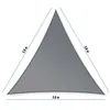 Toboli Voile d’ombrage triangulaire - 3 x 3 x 3 m - en Voir les images du produit 3
