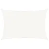 vidaXL Voile d'ombrage HDPE Rectangulaire 4 x 6 m Blanc Voir les images du produit 8