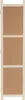 A three-panel room divider with corkboard surfaces, framed in light wood. Produktbild-Vorschau