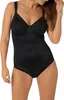 A woman wearing a black bodysuit. Produktbild-Vorschau