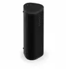 A black Sonos Roam 2 multiroom speaker is shown against a white background. Produktbild-Vorschau
