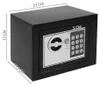 Code safe 23×17,5×17 cm, noir Voir les images du produit 5