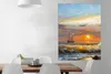 MuchoWow® Poster Malerei - Wasser - Segelboot - Ölfarbe Produktbild-Vorschau 2
