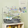 Klatka dla chomika PawHut, 4-poziomowa, klatka dla gryzoni, Podgląd zdjęcia produktu 3