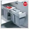 HAILO 3666821 Abfallsorter 30 (2x15) Liter TANDEM ab 30 cm Produktbild-Vorschau 2