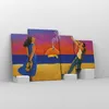 Bild auf Leinwand - Leinwandbild - 4 Teile - Symbol Liebe Produktbild-Vorschau 4