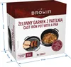 Browin 330527 Gusseisentopf mit Pfanne, 3,5 L / Schmortopf Produktbild-Vorschau 9