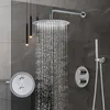 Unterputz Duschsystem Thermostat Regendusche Duschset Produktbild-Vorschau 2