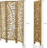 ML-Design parete divisoria 3 pezzi Fukuoka, naturale, Anteprima dell’immagine prodotto 7