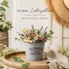 3er Set Blumeneimer aus Metall mit Henkel Flowers & Garden Produktbild-Vorschau 4