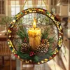 GKA XL Kerze Weihnachten Advent 20 cm Buntglas Lichtfänger Produktbild-Vorschau 2