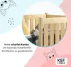 KEF ANIA Etagenbett Kinder 3 Personen Holz Kinderbett Produktbild-Vorschau 3