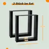 GIHAUVIA 2er Set Tischbeine 40×43 cm Tischgestell Produktbild-Vorschau 5