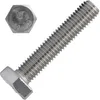AG-BOX Sechskantschrauben M6x100 DIN 933 Edelstahl A2, 50 Produktbild-Vorschau 1