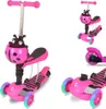 Habib 3-in-1 Kinderroller für Jungen & Mädchen – Produktbild-Vorschau 1