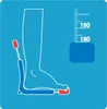 Maßband zum Messen der Füße und Schuhe eines Kindes Foot Produktbild-Vorschau 5