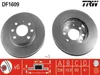 TRW Bremsscheiben (2 Stück) Vorderachse DF1609 Produktbild-Vorschau 1