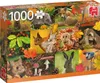 Jumbo - Puzzle Autumn Animals - 1000 dielov Produktbild-Vorschau 1