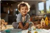 Kasten Behälter Faltbarer Spielzeugkorb 2in1 Spielmatte Produktbild-Vorschau 13