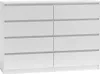 Komoda ESTELA M8 140 - biela Náhľad obrázku produktu 1