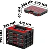 Organizer-Set 3-teilig stapelbar mit Wandmontage mit Boxen Produktbild-Vorschau 31