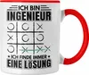 Trendation - Ingenieur Tasse Geschenk Mit Spruch Männer Ich Produktbild-Vorschau 1