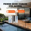 SucceBuy pince à verre 10 pièces support de rampe carré Voir les images du produit 2