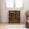 Heizkörperabdeckung Geräucherte Eiche 78 x 19 x 81,5 cm Produktbild-Vorschau 2