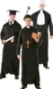 Student Priester Richter - Kostüm Set für Herren Gr. M-XL, Produktbild-Vorschau 1