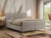 MKS MEBLE Boxspringbett 180x200, Bett 180x200 mit Matratze Produktbild-Vorschau 1