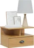 vidaXL Nachttisch HILL Honigbraun 40 x 31 x 27 cm Massives Produktbild-Vorschau 1