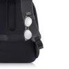 A close-up shot of a backpack strap with sunglasses clipped to it. Produktbild-Vorschau