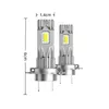 2 Stück H4-LED-Glühbirne, 6000 K Weiß, kein Adapter Produktbild-Vorschau 3