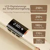 Haarglätter mit Titan-Heizplatten und LCD-Display – Produktbild-Vorschau 3