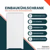 homeX CB1991E Einbaukühlschrank ohne Gefrierfach, 122cm Produktbild-Vorschau 2