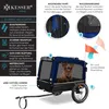KESSER® Hundeanhänger Boxer 3-in-1 Hundebuggy & Jogger Produktbild-Vorschau 3