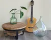 DESIGN Couchtisch Mangoholz Mango Holz Metall Mark rund Produktbild-Vorschau 4
