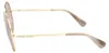 Maxmara MM0081 Gold 60/12/135 Damen Sonnenbrillen Produktbild-Vorschau 3