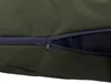 A close-up view of a green cushion with an open zipper revealing a black mesh interior. Náhled obrázku produktu