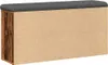 vidaXL Lavice na boty vzhled starého dřeva 102x32x50 cm Náhled obrázku produktu 6