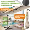 KESSER® Ampelschirm Holly Sonnenschirm Rechteckig mit und Produktbild-Vorschau 4