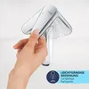 Baterie bideu Grohe Start Edge 23345001, 3/8'', marimea S, Náhled obrázku produktu 6